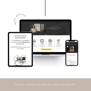 Agent Leader Elevate sales page