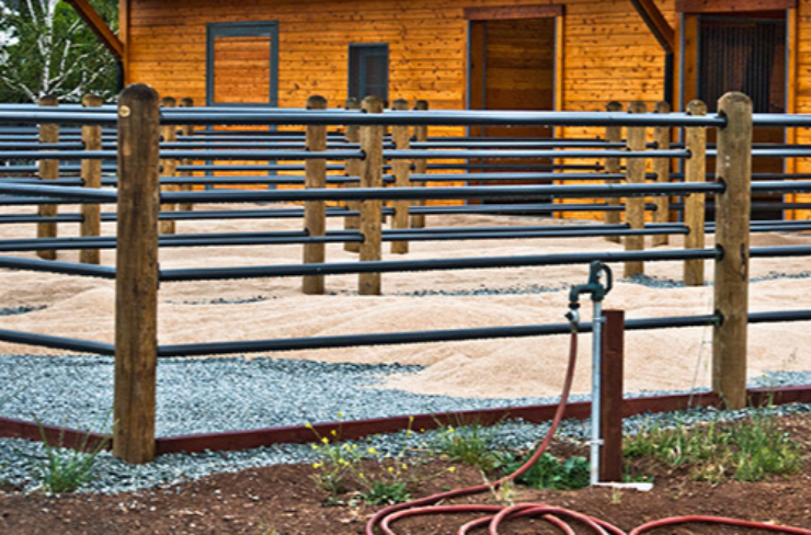 fence company portland horse fence ponderosa fence at barn