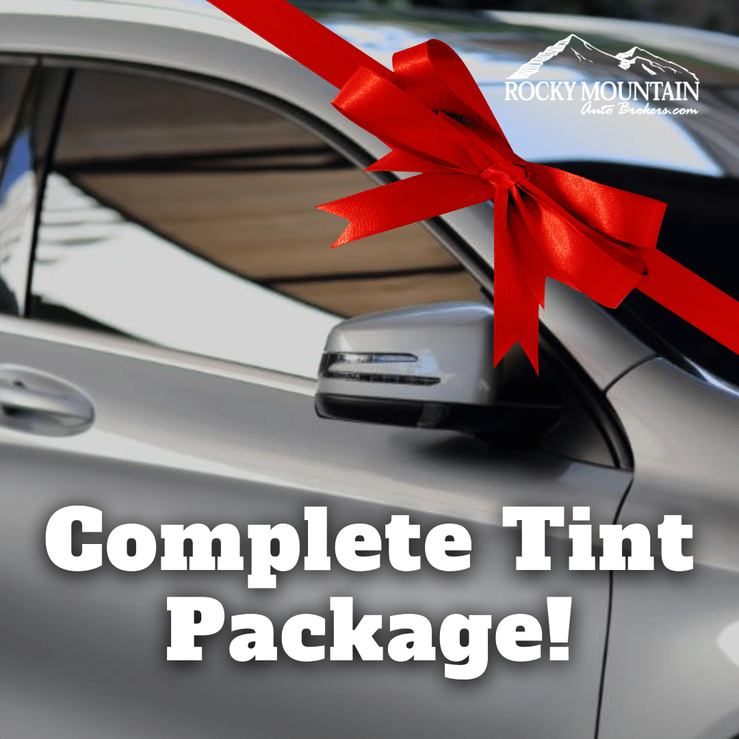 auto tint package, colorado springs vehicle tint, tint and maintenance special