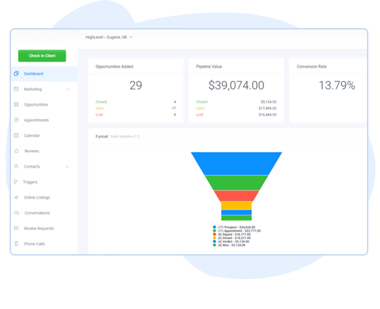 Complete Advanced Analytics Dashboard Included & Optional Custom Analytics Available