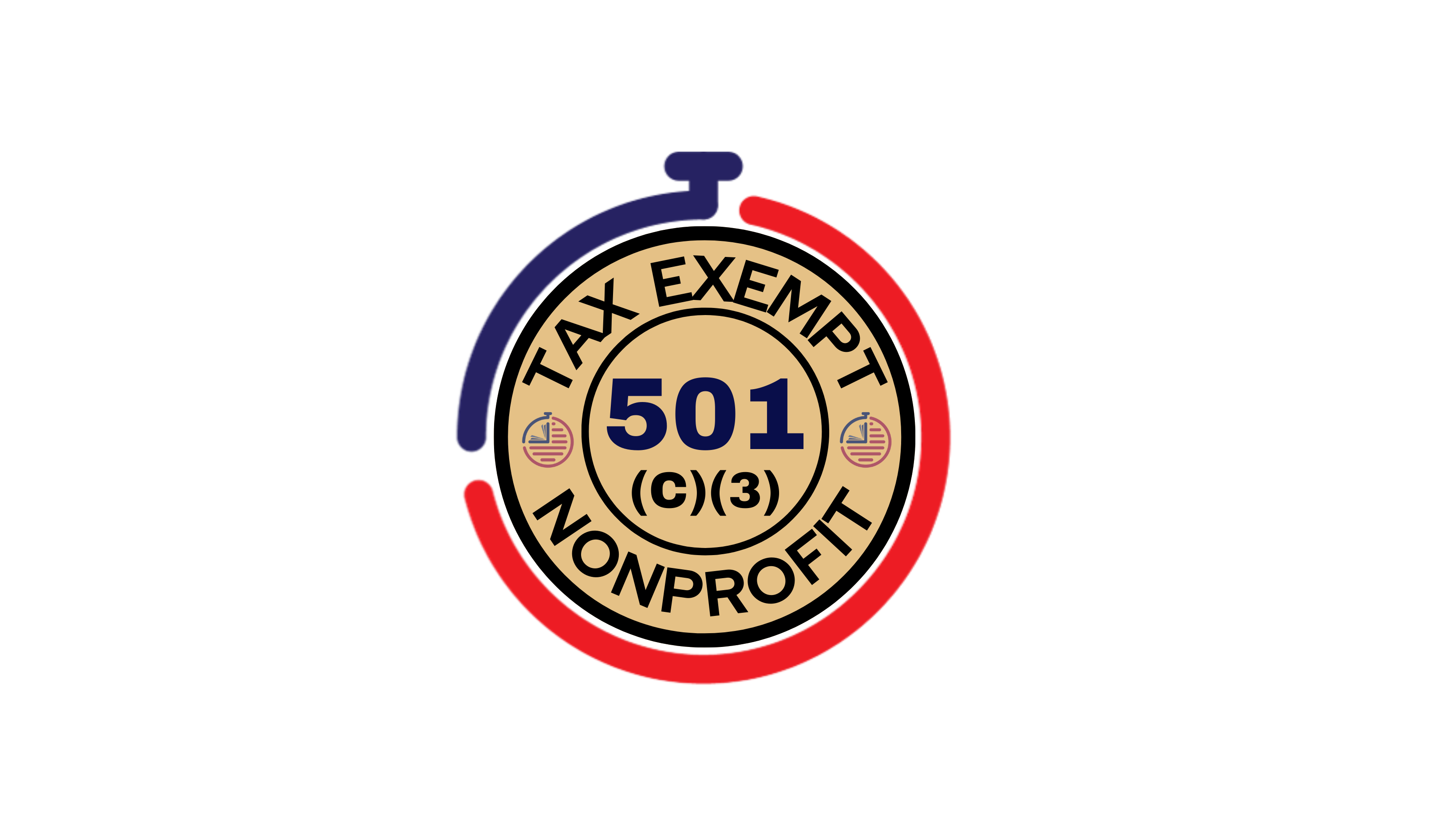Tax Exempt 501(c)(3) Nonprofit Badge