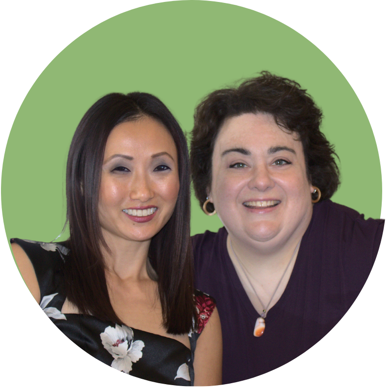 Jennifer Wenzel and Landy Miyake, owners of Root Cause Marketing