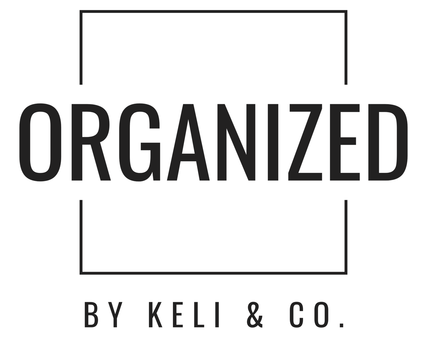 Brand Logo Organized by Keli & Co