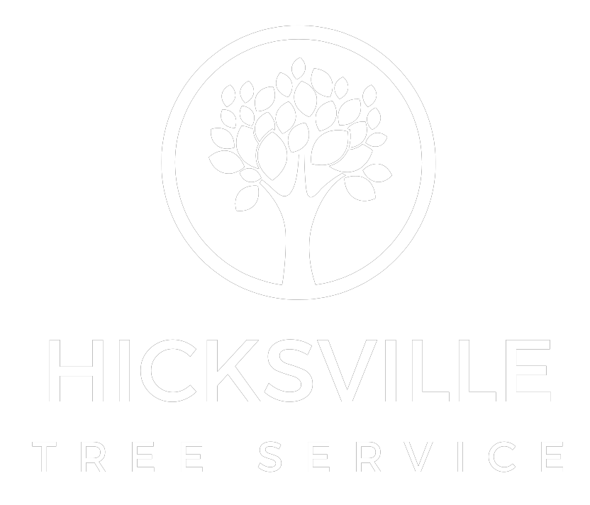 Hicksville Tree Service logo white