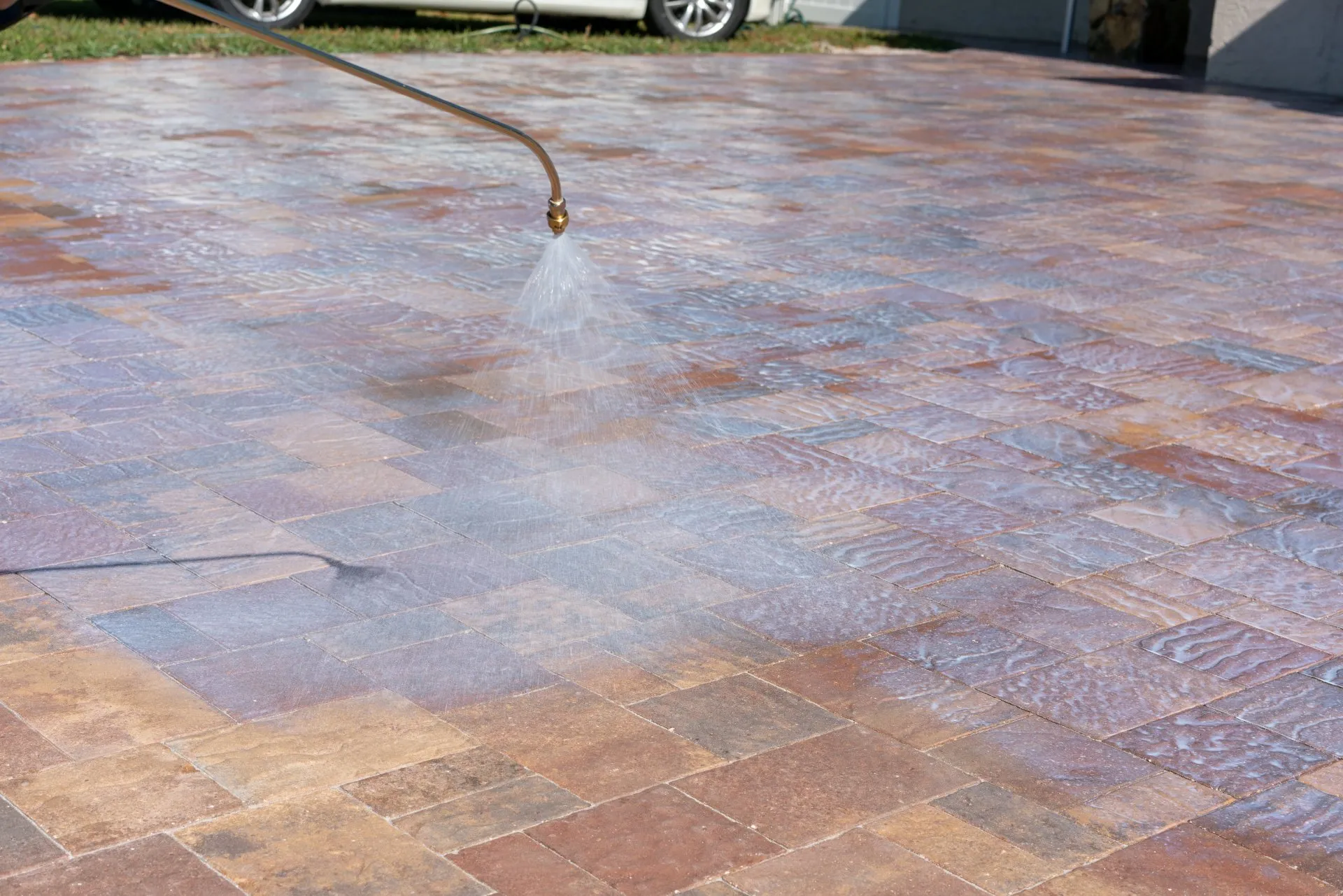 Easy to Clean Sealed Paver 