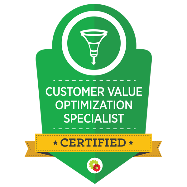 DigitalMarketer.com - customer value optimization badge