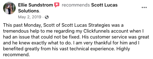Ellie Sundstrom Recommends Scott Lucas Solutions