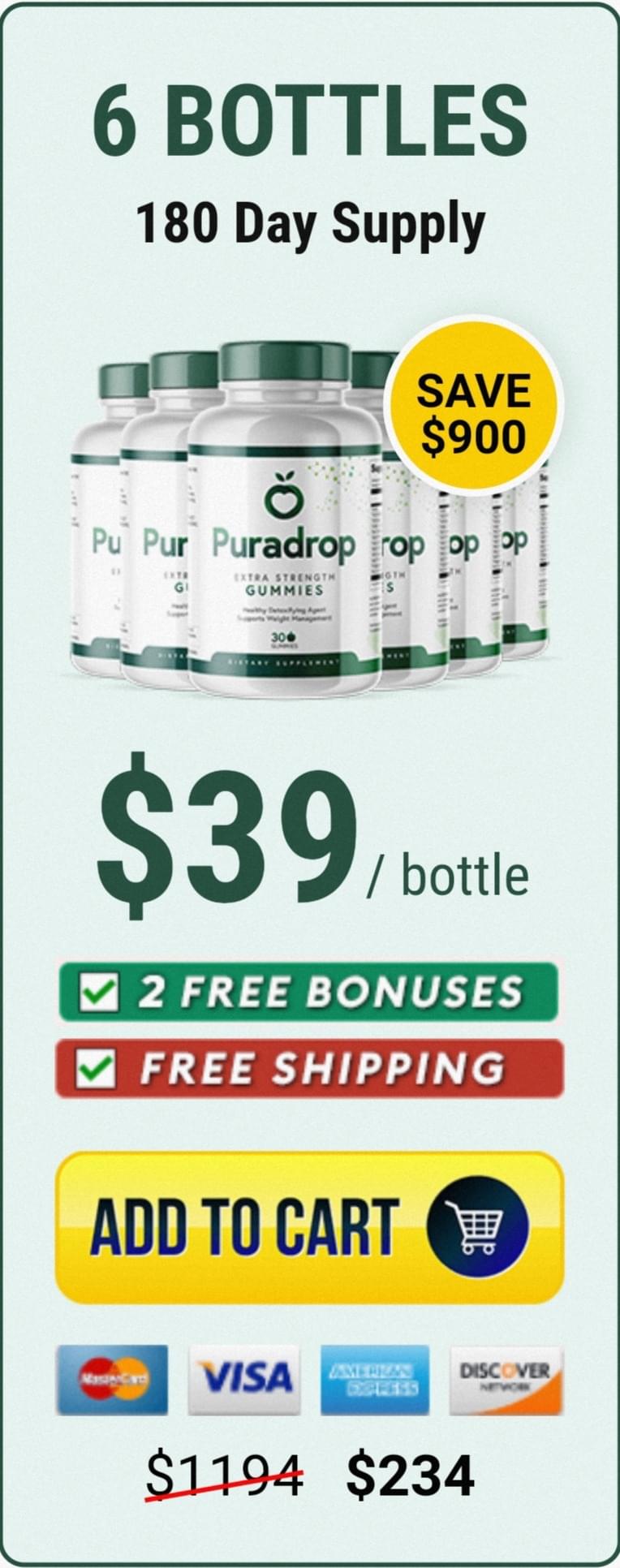 puradrop six bottle price