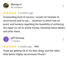 mobile dent repair reviews