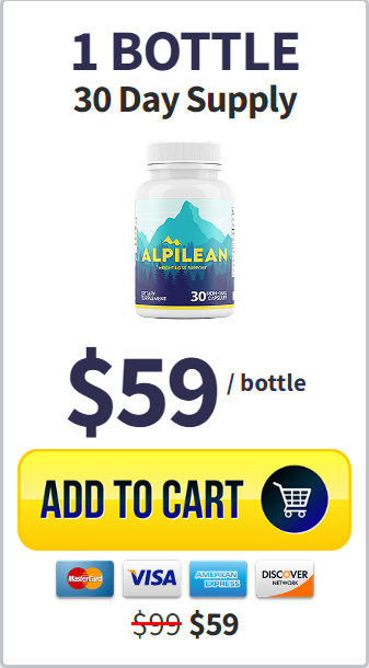 Alpilean 1 bottle cart