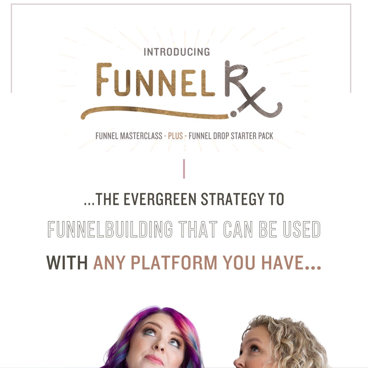 Funnel RX The Masterclass for building a funnel for your course.