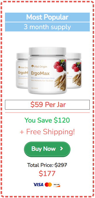 ErgoMax Longevity 3 Bottles