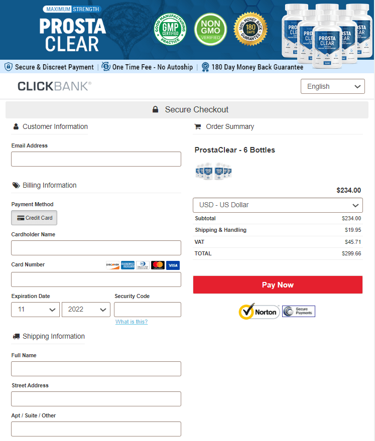 ProstaClear™ (Official) Get 60% Off Today Only!