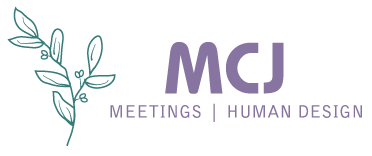 MCJ Meetings & Human Design logo