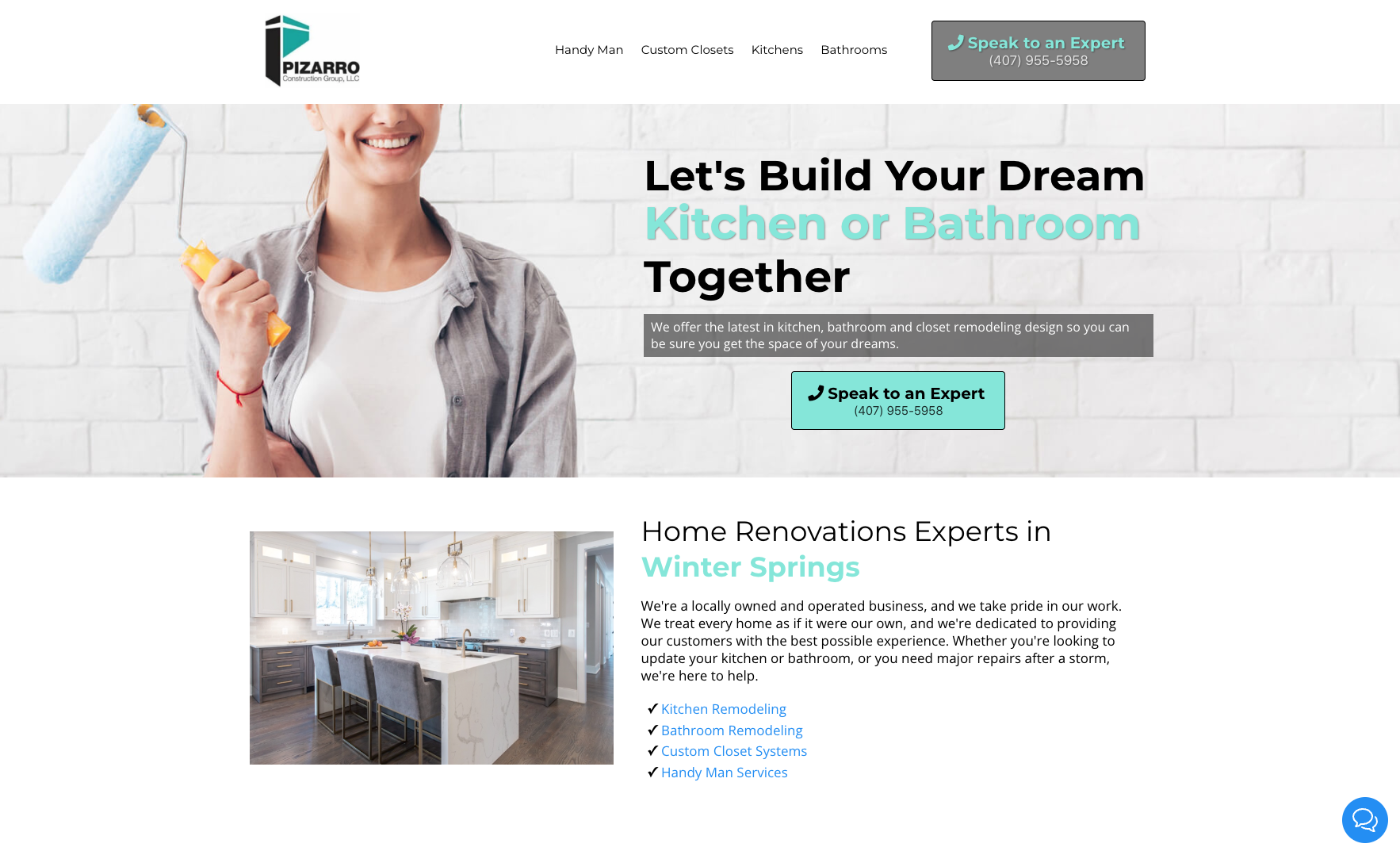 Contractor website