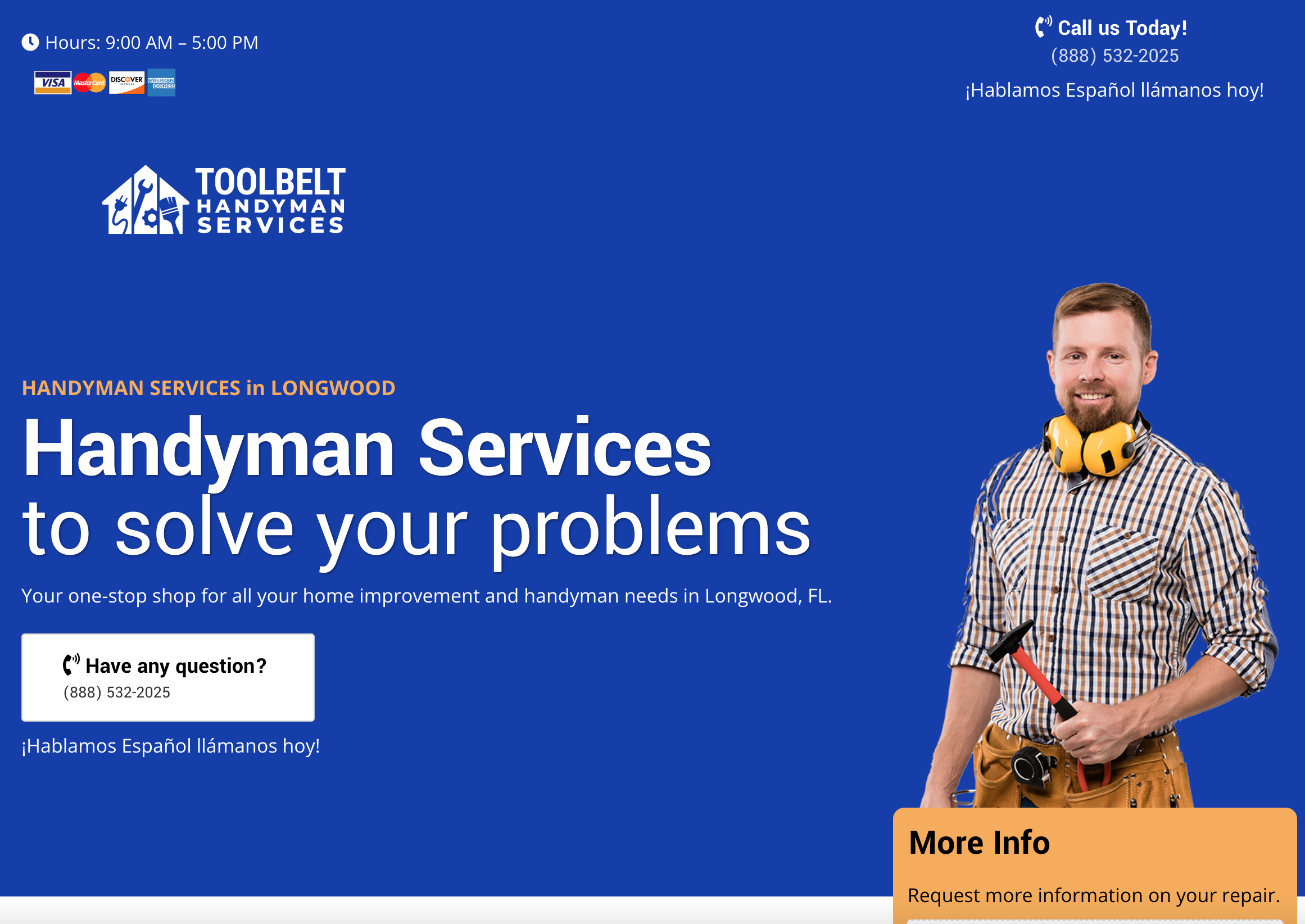 custom Contractor Webstie