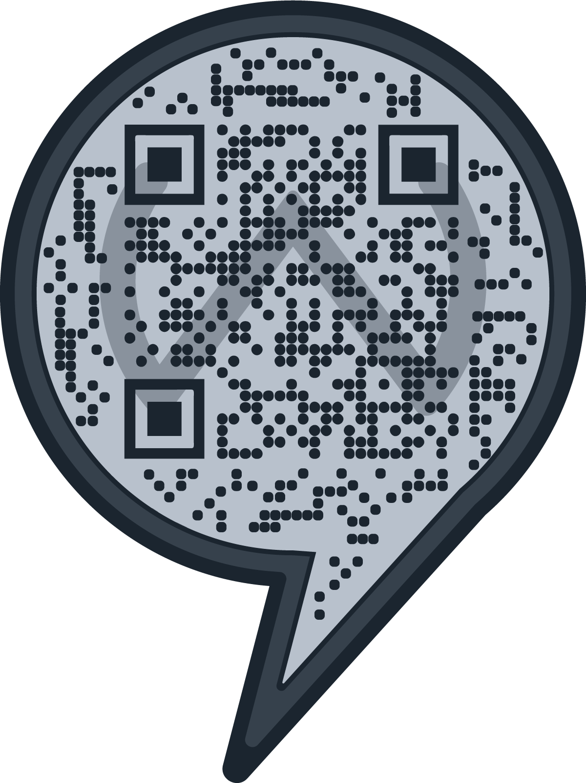 Scan to connect with Whisp