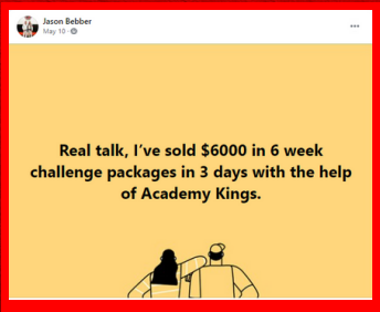 jason bebber selling new student memberships