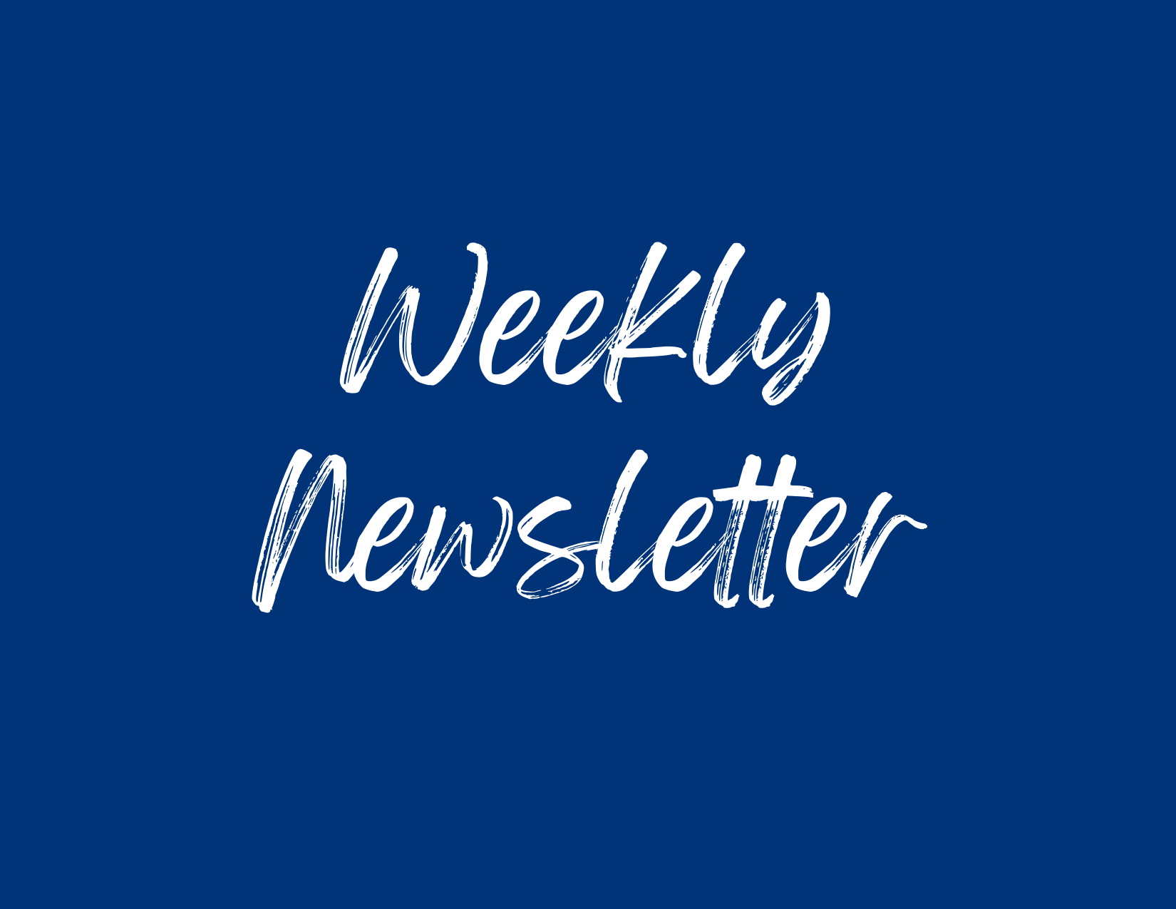 Weekly Newsletter with Resume Writing Help Advice and Tips