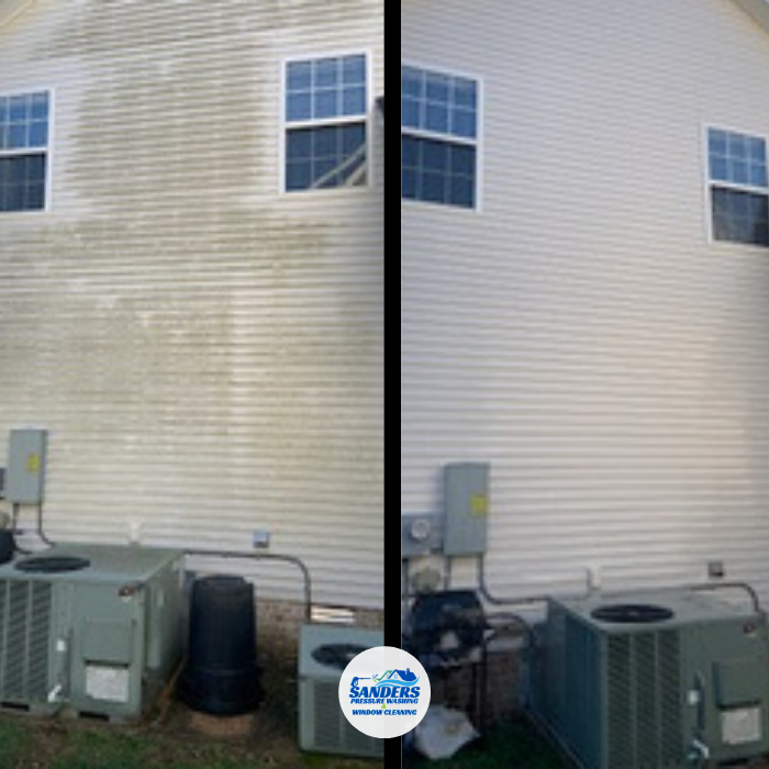 Exterior Cleaning House Soft Washing Sanders Pressure Washing