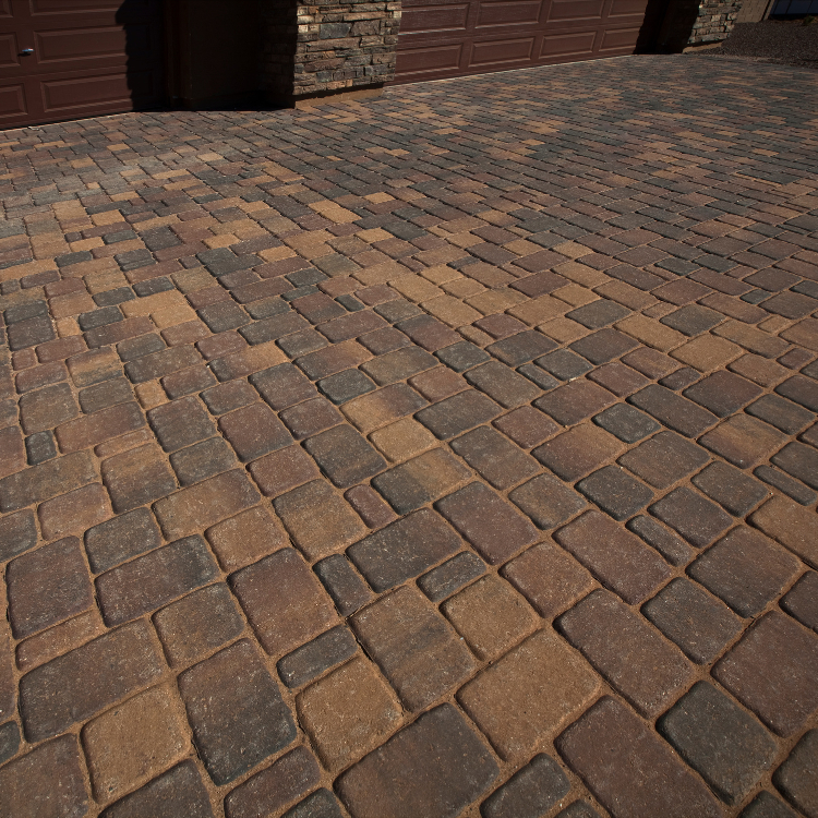 Sealed brick pavers