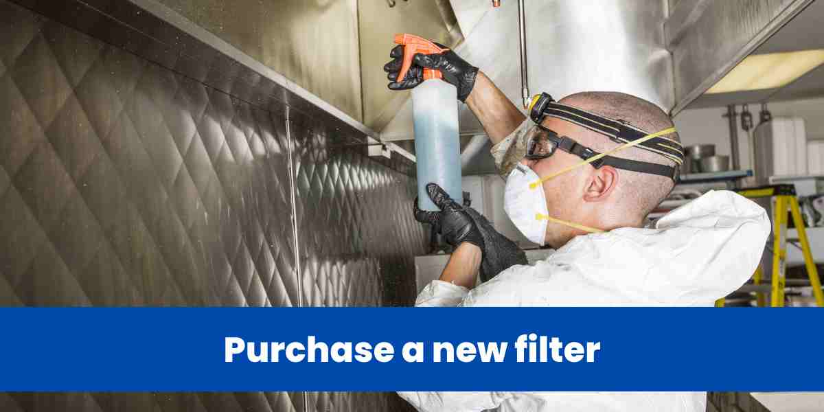 Purchase a new filter