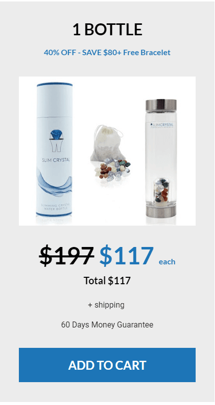 Slim Crystal 1 Bottle Price $117