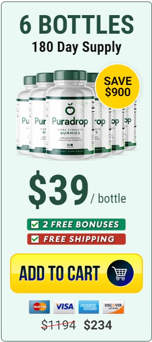 PuaDrop  6 bottles for just $39/bottle+ 2 Bonuses+ Free Shpping