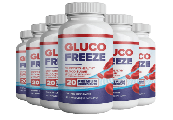 6 Bottles Glucofreeze