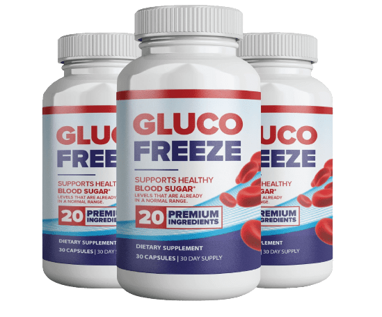 3 Bottles Glucofreeze