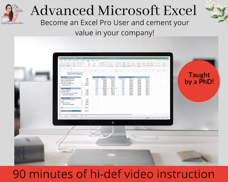Advance Microsoft Excel Couses HD