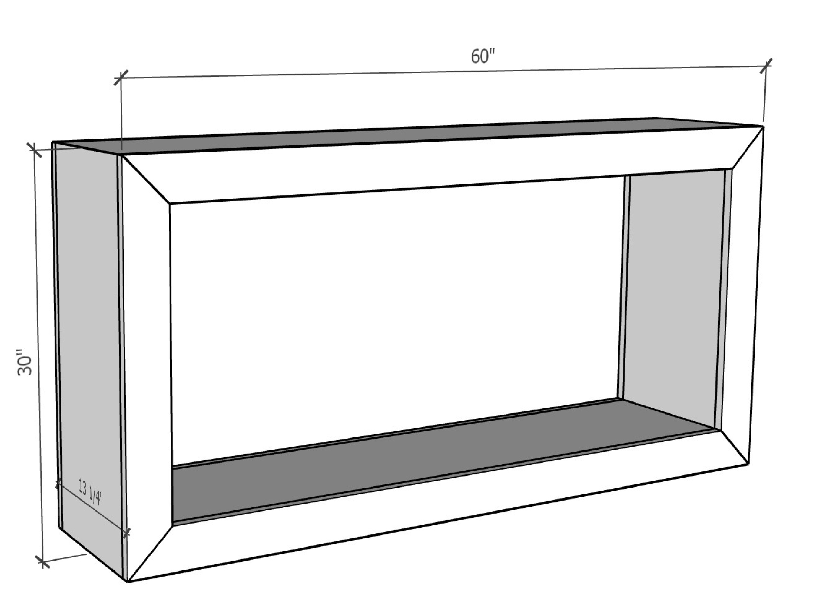 DIY Entry Table Printable Plans