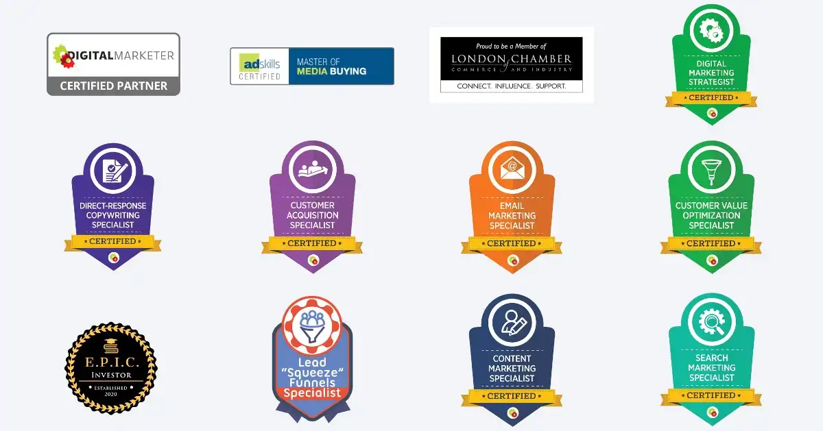 Marketing Strategy Accreditations and qualifications
