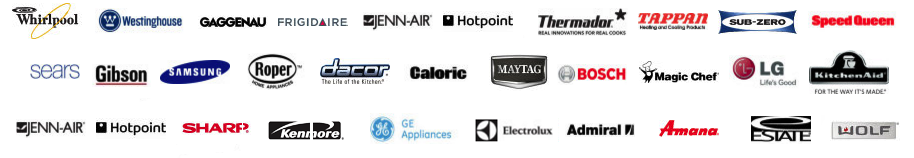brands of appliances we service