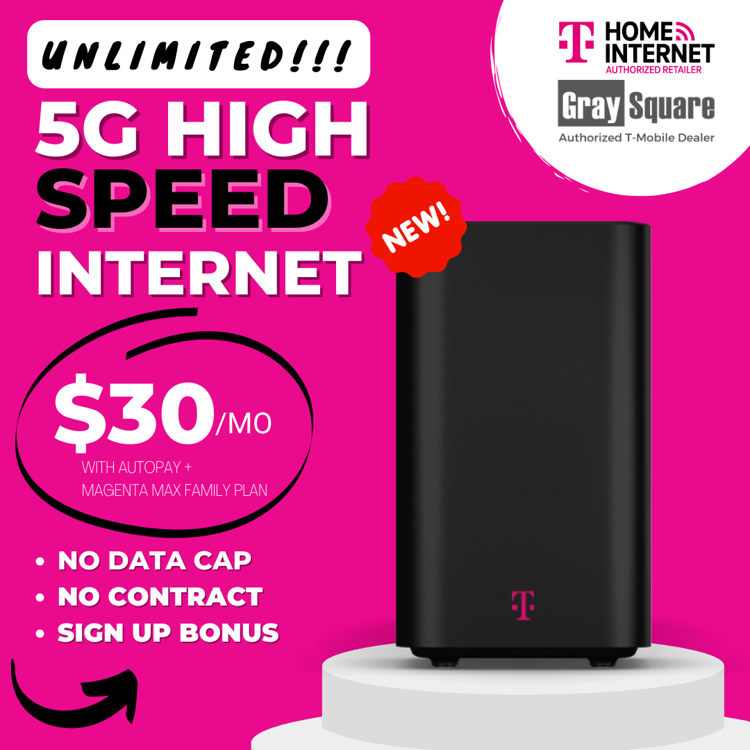 TMobile Unlimited 5G Home Promotion