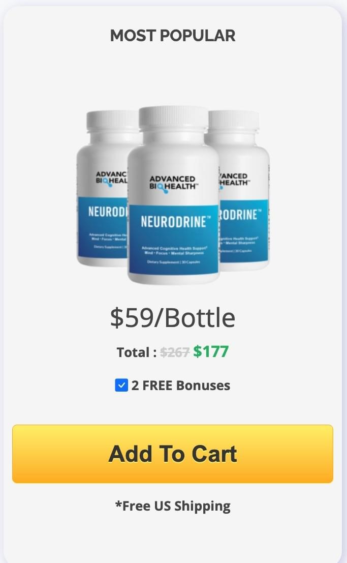 buy neurodrine 3 bottle 
