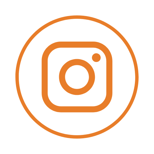 icon instagram orange